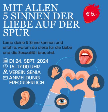 Mit allen 5 Sinnen der Liebe auf der Spur